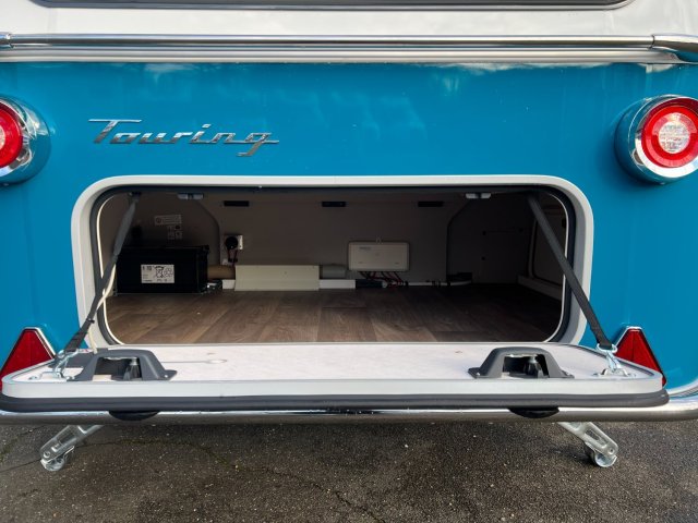Eriba Touring 530 Harbour Blue Edition Toutes saisons chauffe eau - douche -/// - Photo 17