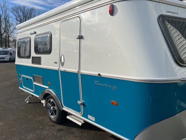Eriba Touring 530 Harbour Blue Edition Toutes saisons chauffe eau - douche -/// - Photo 4