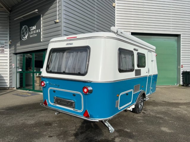 Eriba Touring 530 Harbour Blue Edition Toutes saisons chauffe eau - douche -/// - Photo 2