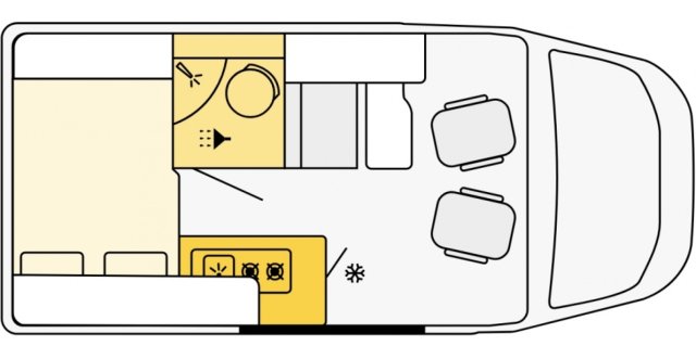 Etrusco Camper Van CV 540 DB CAMPERVANS - Photo 5