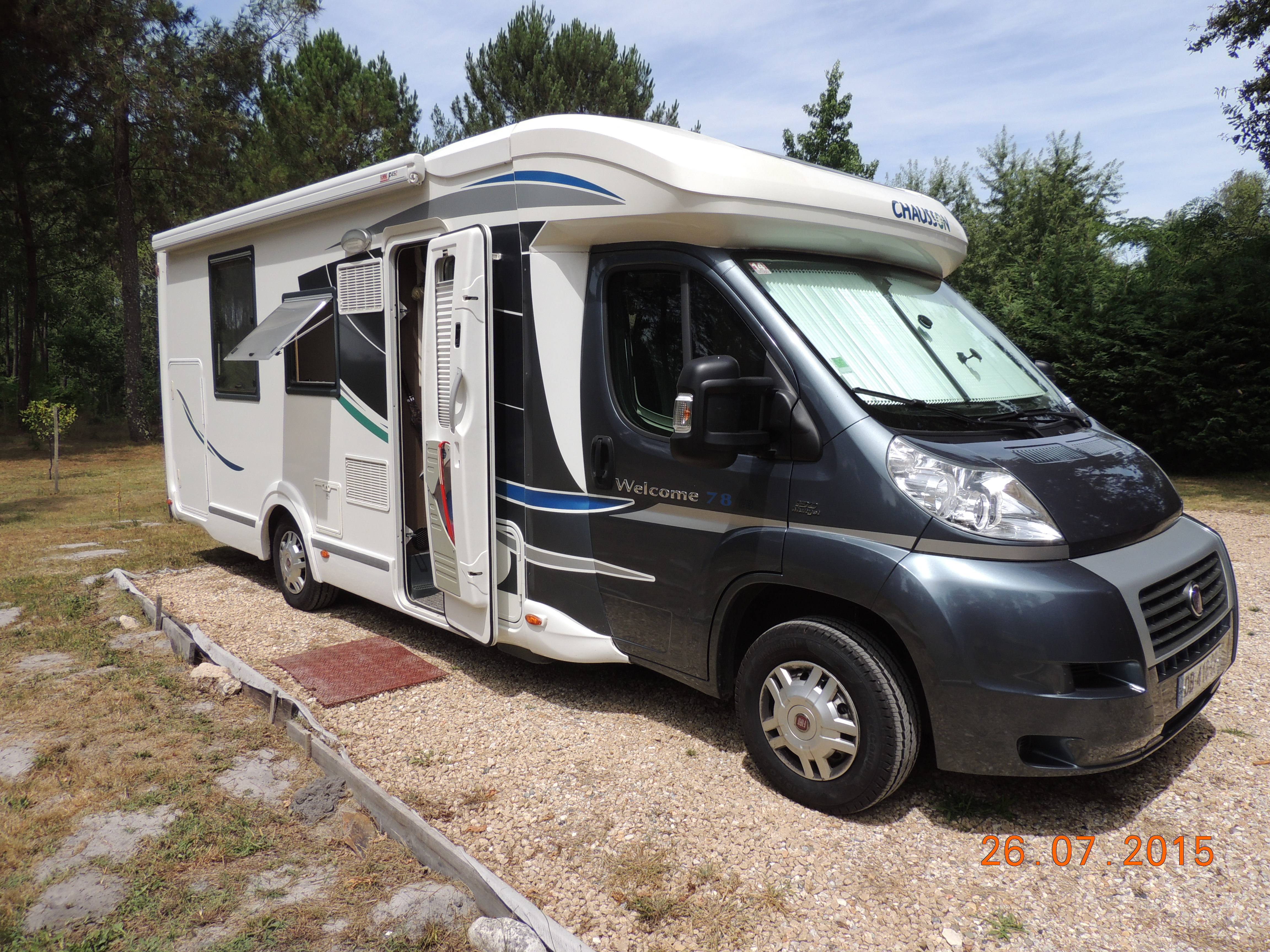 Chausson Welcome 78 Eb occasion de 2013 - Fiat - Camping car en vente à ...