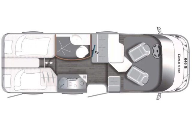 LMC Cruiser V 646 g - Photo 3