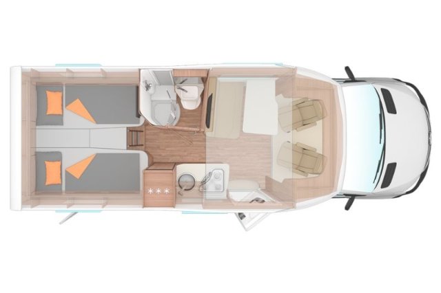 Weinsberg CaraCompact MB 640 MEG Edition Pepper suite [pepper] - Photo 16