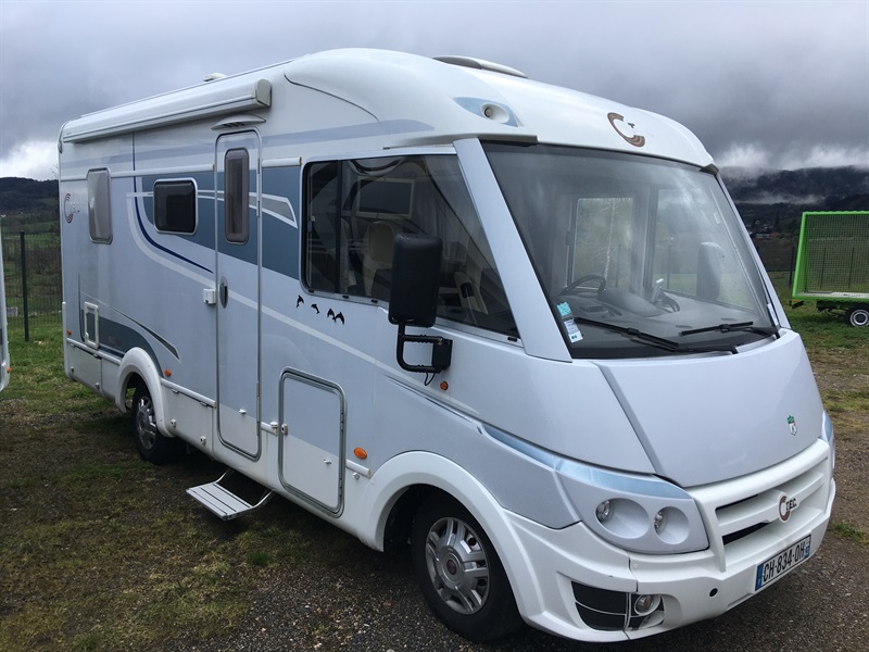 Tec Rotec I 590 occasion de 2008 Fiat Camping car en Tec Rotec I 590 occasion de 2008 Fiat Camping car en