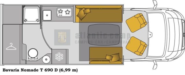 Bavaria Tren-D T690D Nomade T 690 - Photo 2