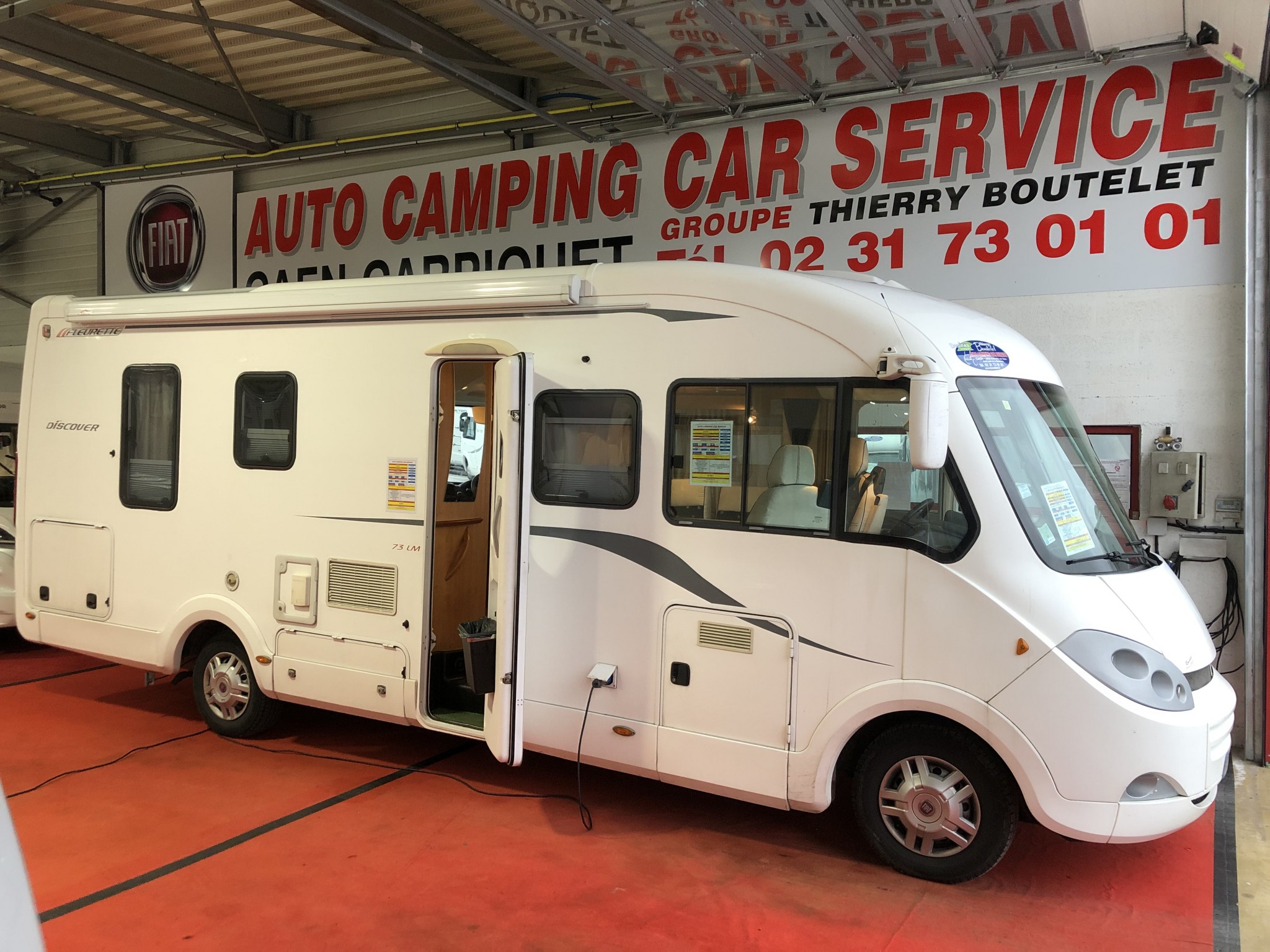 Fleurette Discover 73 Lm Occasion De 2009 Fiat Camping Car En