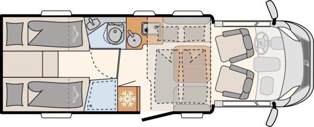 Dethleffs Just Camp T 7052 EBL T7052 - Photo 21