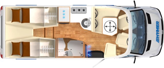 Hymer Classe-B ModernComfort I 580 - Photo 17