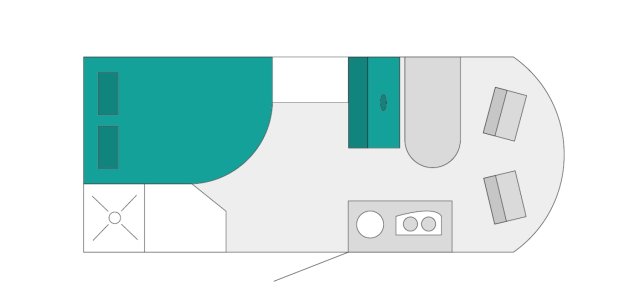 Itineo LD 610 LIT A LA FRANCAISE - Photo 19