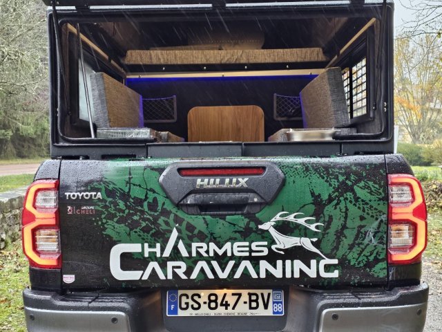 Cellule PickUp Simple Cabine Capra Camper - Cellule Extra Cabine - Cellule Pick-Up Simple Cabine - Cellule 4x4 - Photo 3