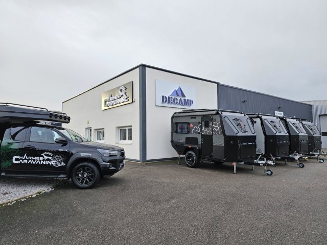 Decamp Caravane Trekking Cross X3 off road - 4x4 - Remorque tout terrain - Robuste - Tout Terrain - Photo 3
