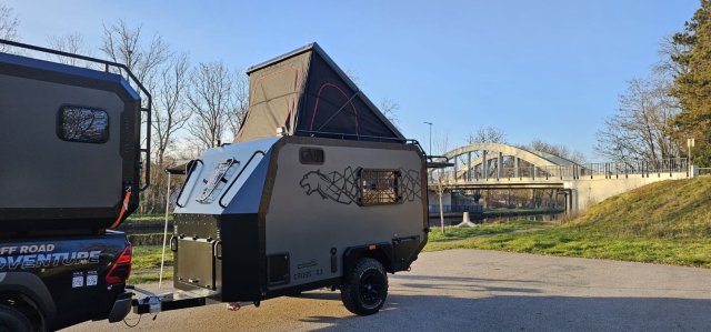Decamp Caravane Trekking Cross X3 off road - 4x4 - Remorque tout terrain - Robuste - Tout Terrain - Photo 2