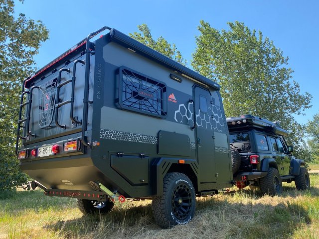 Decamp Caravane Trekking Cross X3 off road - 4x4 - Remorque tout terrain - Robuste - Tout Terrain - Photo 2