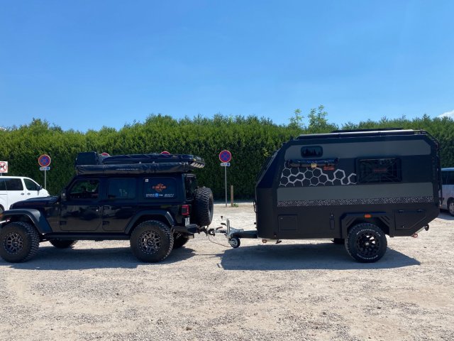 Decamp Caravane Trekking Cross X3 off road - 4x4 - Remorque tout terrain - Robuste - Tout Terrain - Photo 5