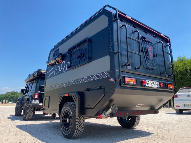 Decamp Caravane Trekking Cross X3 off road - 4x4 - Remorque tout terrain - Robuste - Tout Terrain - Photo 6