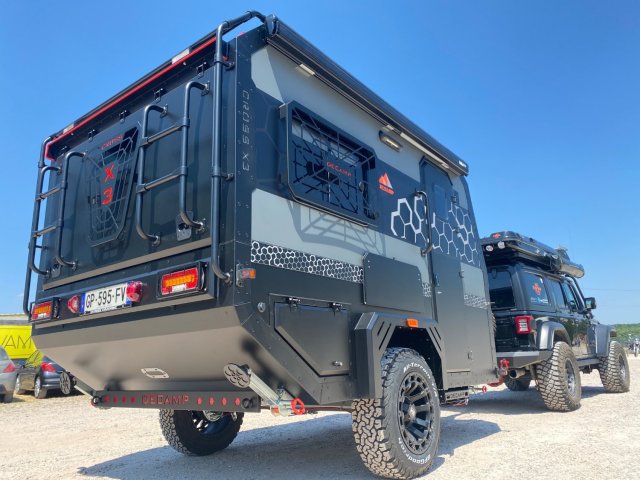 Decamp Caravane Trekking Cross X3 off road - 4x4 - Remorque tout terrain - Robuste - Tout Terrain - Photo 7