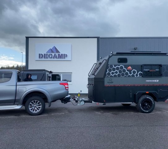 Decamp Caravane Trekking Cross X3 off road - 4x4 - Remorque tout terrain - Robuste - Tout Terrain - Photo 12