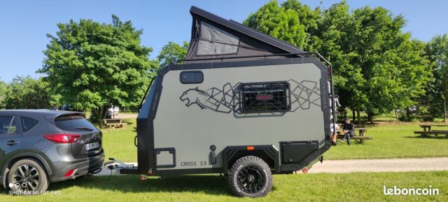 Decamp Caravane Trekking Cross X3 off road - 4x4 - Remorque tout terrain - Robuste - Tout Terrain - Photo 3