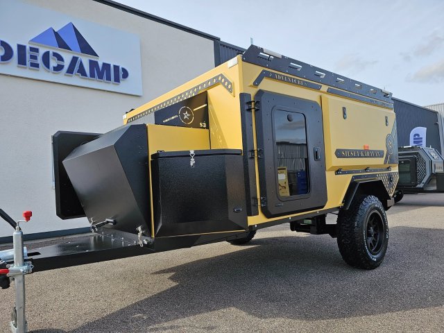 Siesta S3 Line Caravane off road - Caravane 4x4 - Remorque tout terrain - Galerie pour une Tente de Toit - Caravane Robuste - Photo 3