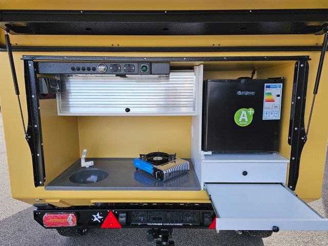 Siesta S3 Line Caravane off road - Caravane 4x4 - Remorque tout terrain - Galerie pour une Tente de Toit - Caravane Robuste - Photo 5