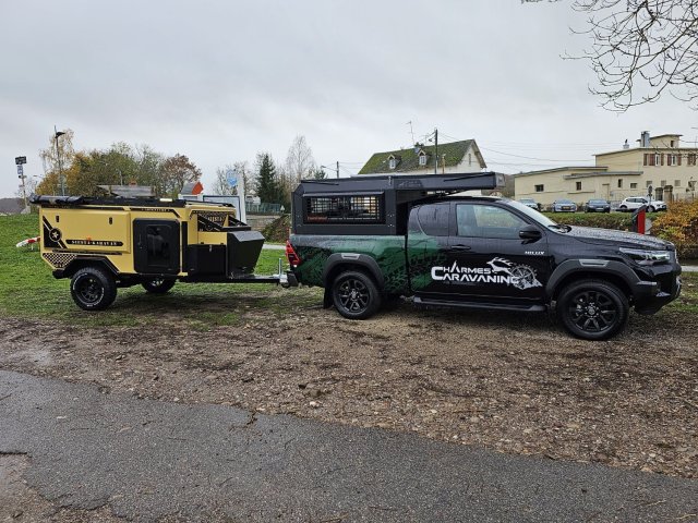 Siesta S3 Line Caravane off road - Caravane 4x4 - Remorque tout terrain - Galerie pour une Tente de Toit - Caravane Robuste - Photo 13