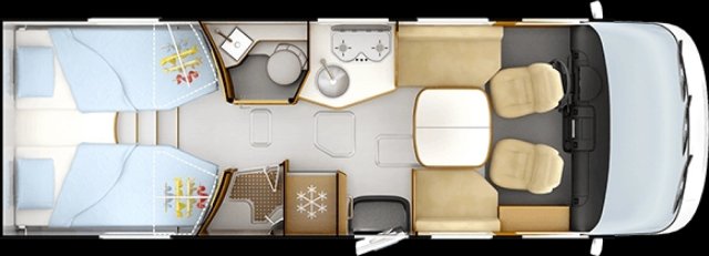 Rapido 8066 DF SERIE 80 - Photo 22