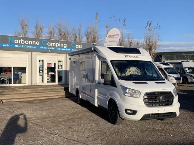 Etrusco V 6.6 SF compact  lits jumeaux sur garage - Photo 1