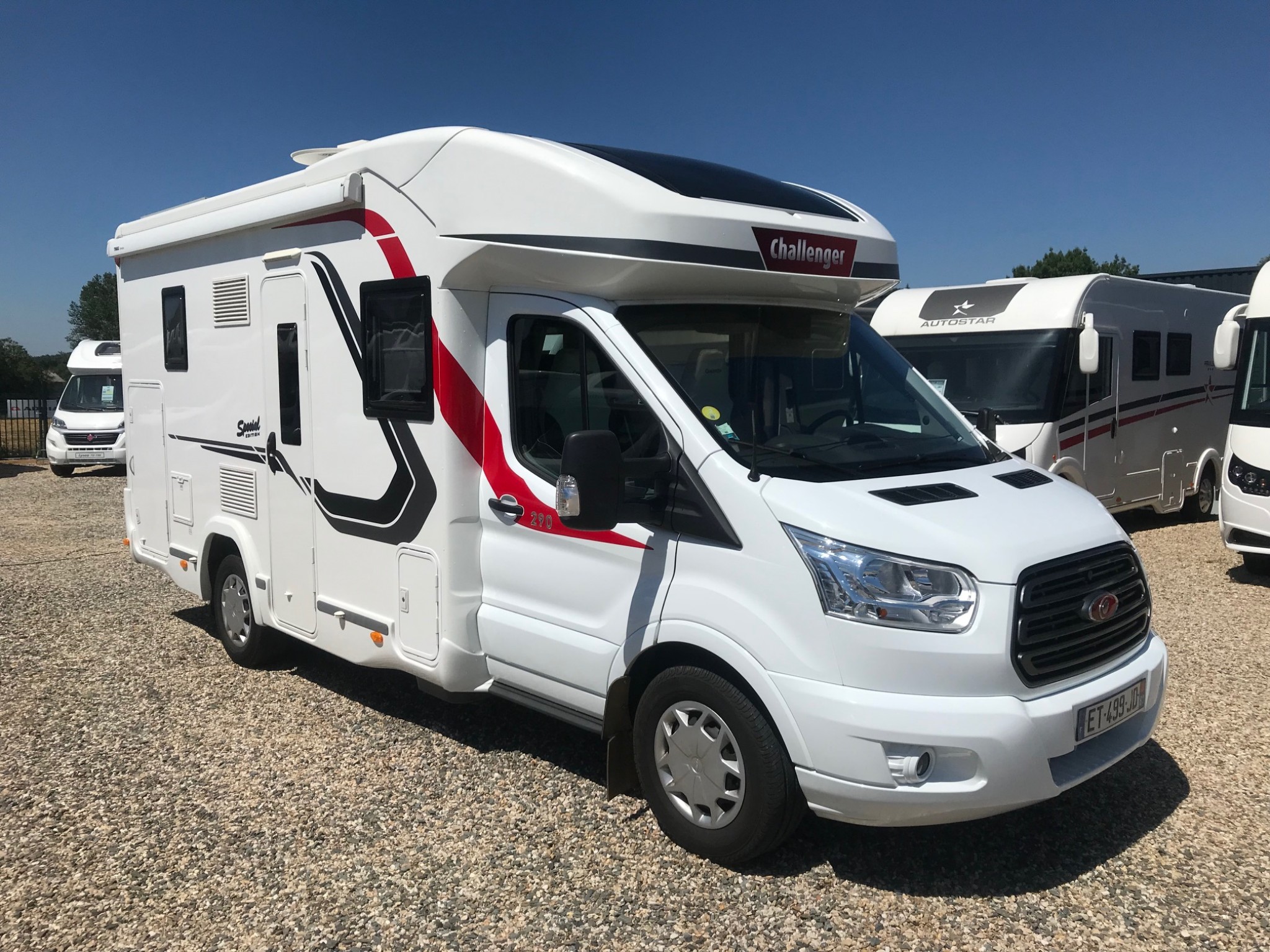 Challenger 290 Edition Speciale occasion de 2018 Ford Camping car