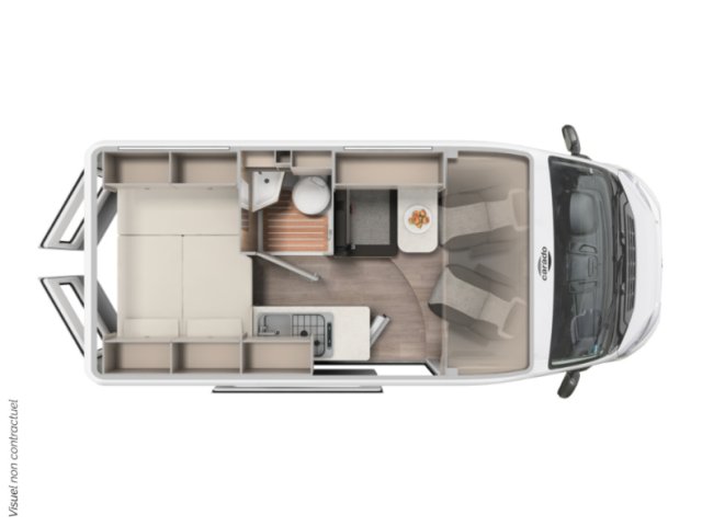 Carado CV 540 Pro FOURGON CV540 TOIT RELEVABLE - Photo 18