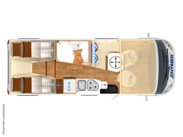 Hymer Classe-B ModernComfort I 580 INTEGRAL BM C I580 - Photo 2