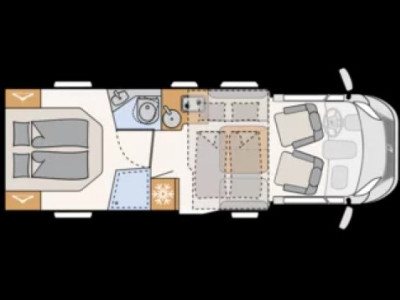 Dethleffs Just T 7052 DBL CAMP ACTIVE Neuf