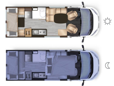 Dreamer Camper Five FIAT DUCATO 2.2L 140 CH BVA ADDICT - Photo 12