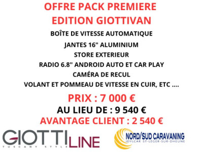 Giottiline Giottivan 60 T 60T Première Edition - 63.990 € - #21