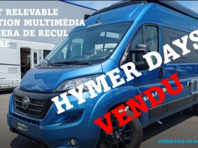 Achat Hymer Camper Vans / Hymercar Free 540 Blue Evolution Neuf