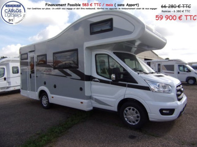 Achat Mc Louis Glamys 322 2025  7 Couchages / 7 Carte Grise Neuf