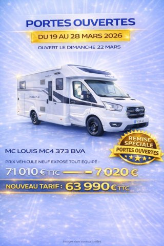 Mc Louis MC4 373 5 Places Carte Grise BOITE AUTOMATIQUE NEUF 2025 Neuf