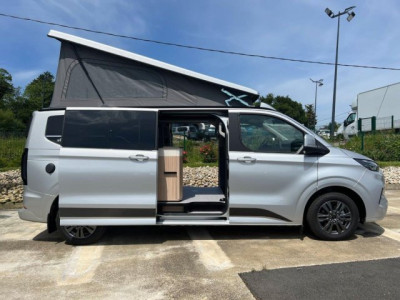 Stylevan Belize NEW FORD TRANSIT CUSTOM LONG 2.0 136 CV BVA GRIS MOONDUST - Photo 5