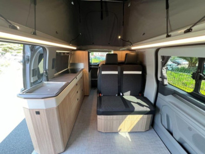 Stylevan Belize NEW TRANSIT CUSTOM long BVM 2.0L 136ch Gris Matter - Photo 19