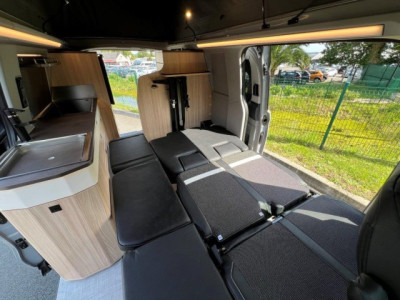 Stylevan Belize NEW TRANSIT CUSTOM long BVM 2.0L 136ch Gris Matter - Photo 36