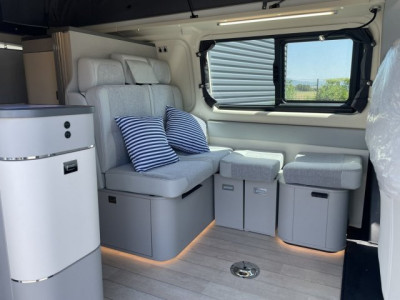Westfalia Kepler One VW T6.1 DSG7 150ch Blanc/ Bleu serie limité NAVY N°3 - Photo 11