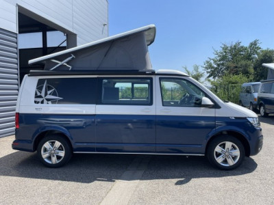 Westfalia Kepler Six VW T6.1 150ch boite DSG7 Bleu/Blanc Série LIMITEE NAVY N°5!!!! - Photo 6