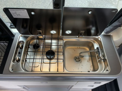Westfalia Kepler Six VW T6.1 150ch boite DSG7 Bleu/Blanc Série LIMITEE NAVY N°5!!!! - Photo 25