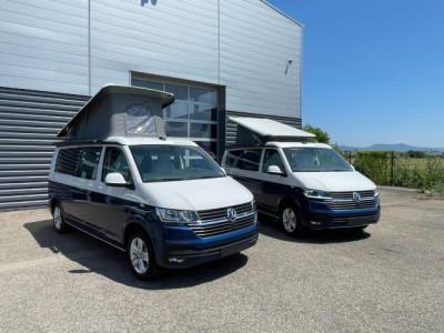 Westfalia Kepler Six VW T6.1 150ch boite DSG7 Bleu/Blanc Série LIMITEE NAVY N°5!!!! - Photo 35