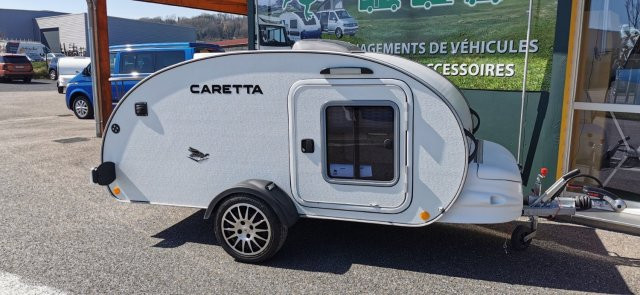 Caretta 1200 Mini-Caravane Blanche-2023----- DESTOCKAGE ----- - Photo 1