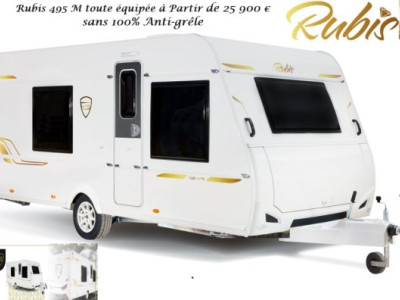 Rubis  Caravane 495 M 2024 100% ANTI GRELE - Caravane